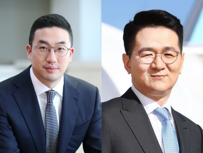 지난해 6월 구본무 전 LG그룹 회장이 별세함에 따라 갑작스럽게 세대교체가 이뤄진 LG그룹과 마찬가지로 지난 4월 조양호 한진그룹 전 회장이 갑작스럽게 별세하면서 세대교체가 이뤄진 한진그룹 조원태 회장/각 사 제공.