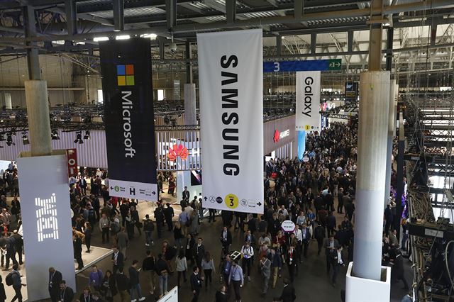 지난해 2월 스페인 바르셀로나에서 열린 MWC2019 현장/GSMA 제공