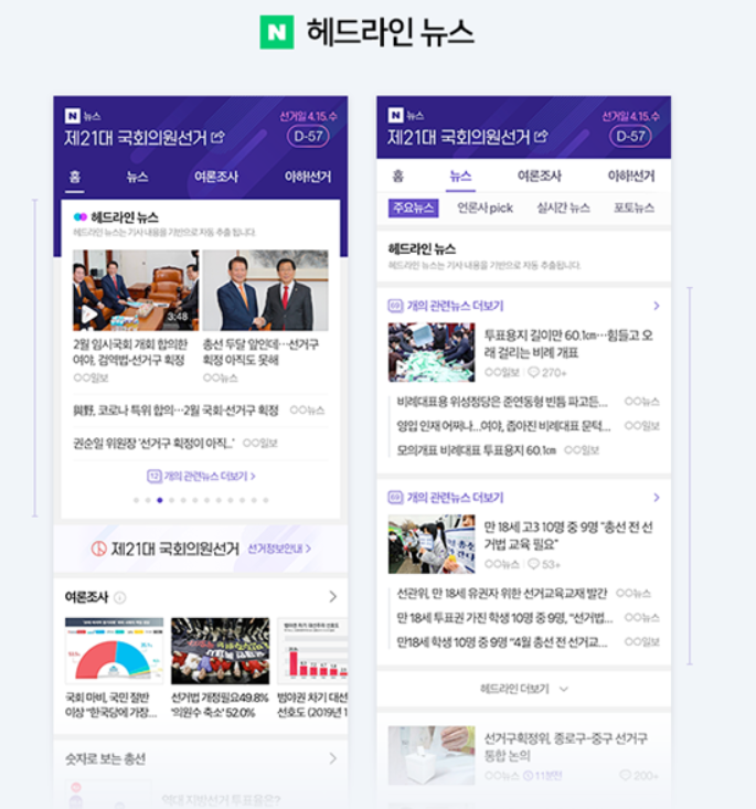 AI 헤드라인 뉴스/네이버 제공