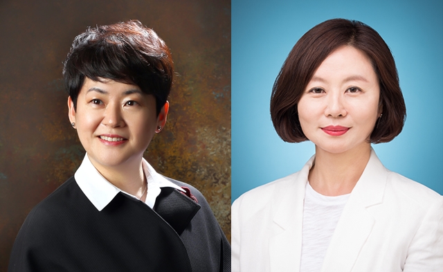 서수경 숙명여대 환경디자인과 교수(왼쪽)과 최세정 고려대 미디어학부 교수. /LG 제공