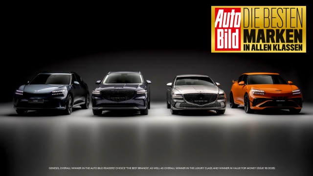 제네시스, 유럽서 '최고 자동차 브랜드' 선정