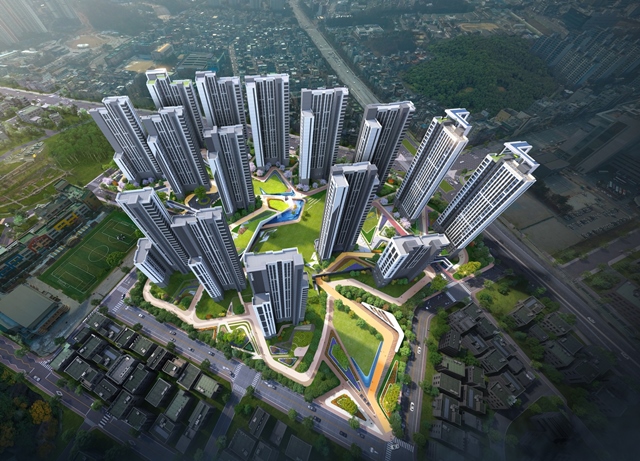 HDC현산, '원주 단계주공 재건축' 수주…4369억 규모 