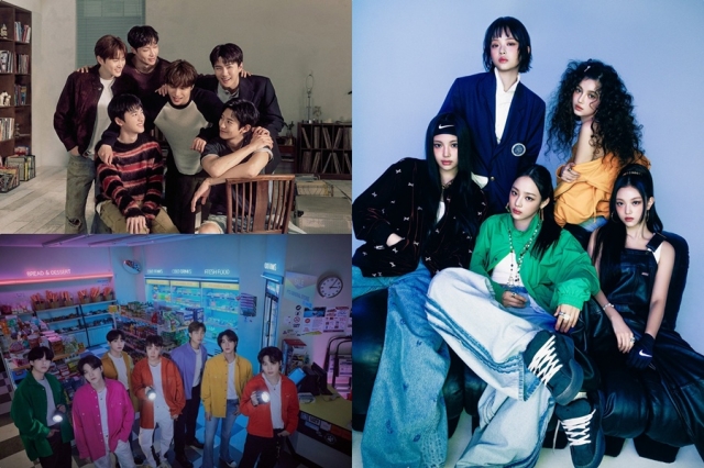 군백기 마친 엑소·방탄소년단→1년 만에 막내린 '뉴진스의 난' [2025 가요결산]