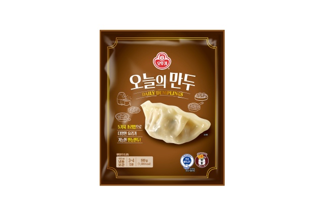 오뚜기, 실속형 신제품 '오늘의 만두' 출시