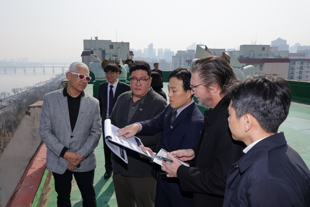 DL이앤씨 파트너 아르카디스, 압구정5구역 방문…