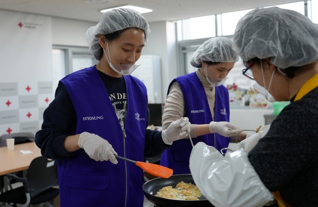 효성, ‘사랑의 밑반찬’ 봉사활동 진행